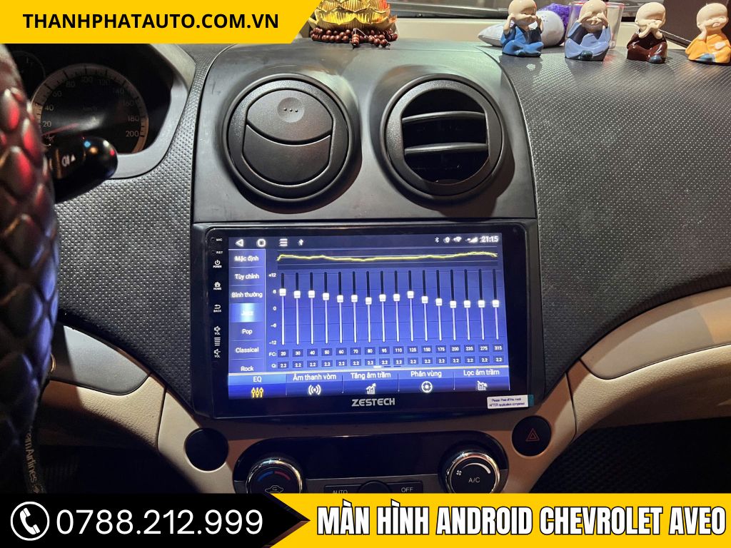 Hình Ảnh Màn Hình Android Cho Xe Chevrolet Aveo
