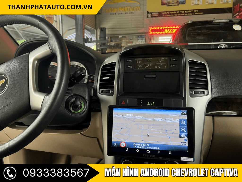 Màn Hình Android Chevrolet Captiva