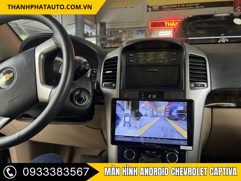 Màn Hình Android Chevrolet Captiva