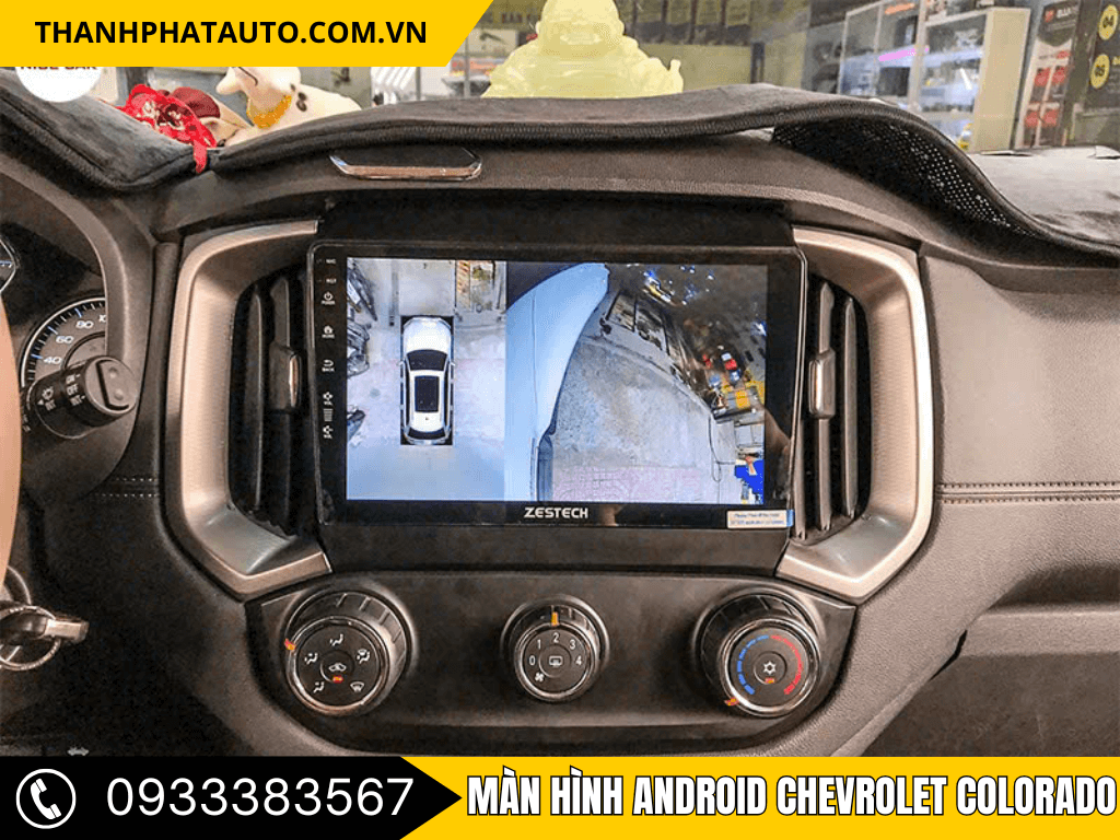 Màn Hình Android Chevrolet Colorado
