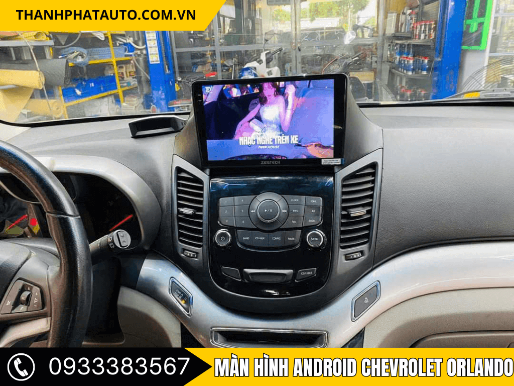 Màn Hình Android Chevrolet Orlando
