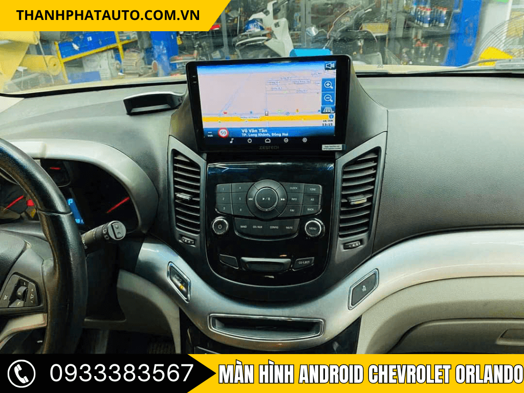 Màn Hình Android Chevrolet Orlando