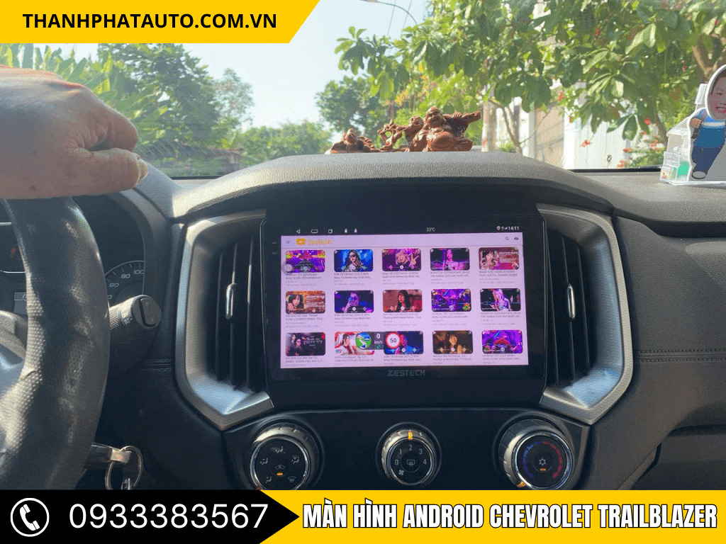Màn Hình Android Chevrolet Trailblazer