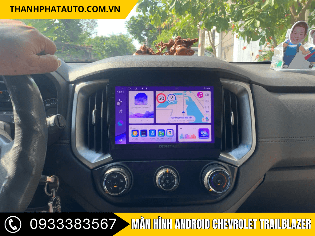 Màn Hình Android Chevrolet Trailblazer