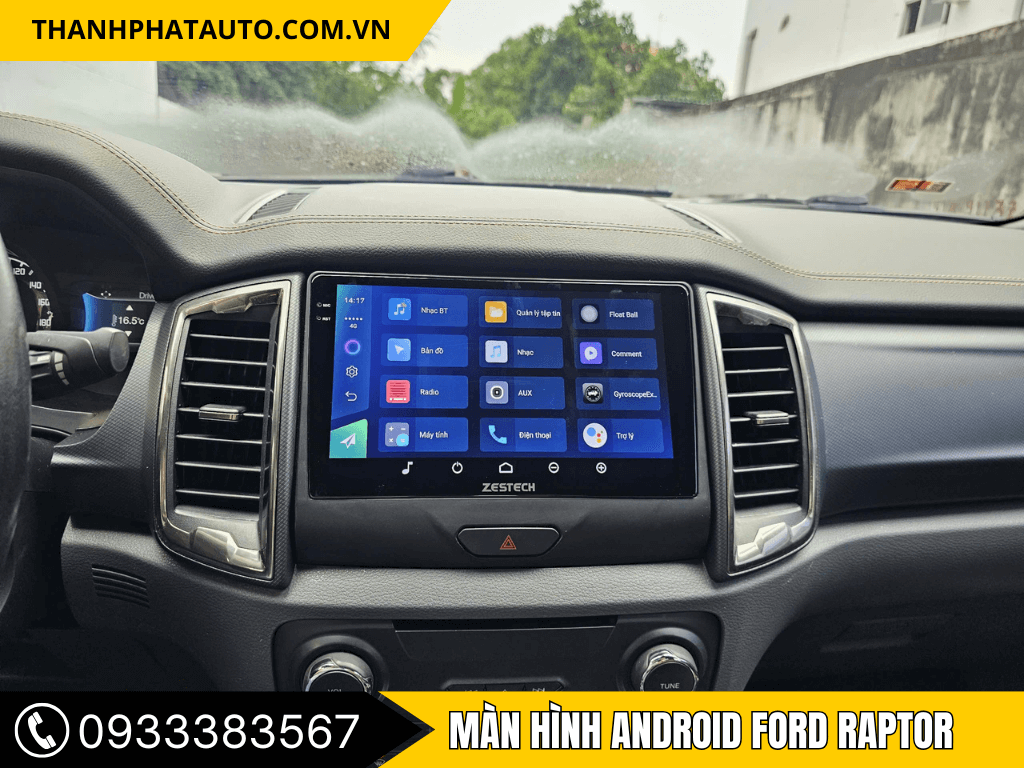Màn Hình Android Ford Raptor
