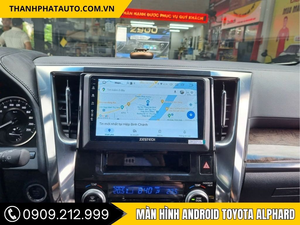 Màn Hình Android Toyota Alphard