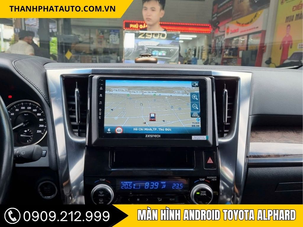 Màn Hình Android Toyota Alphard