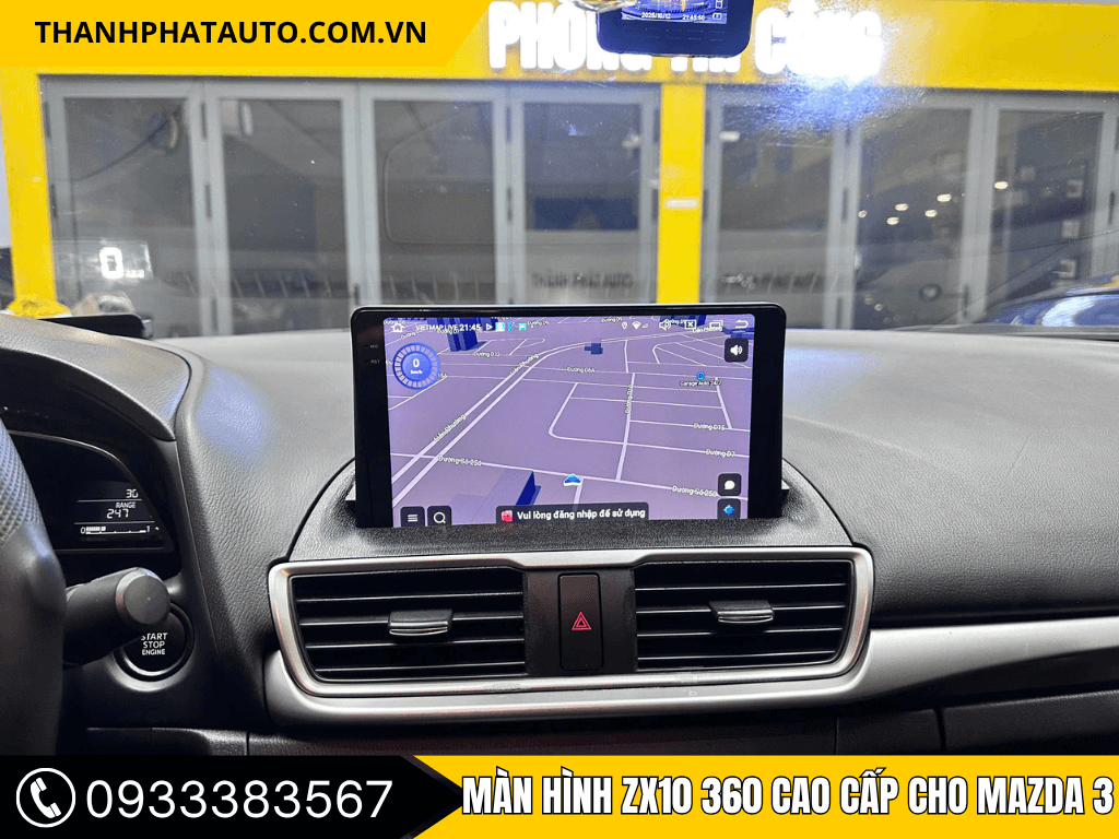 Màn Hình XZ10 360 Cho Mazda 3