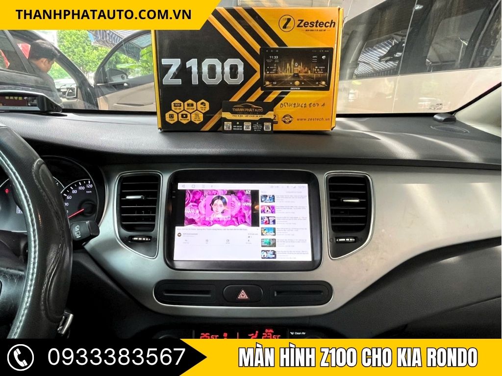 Màn Hình Z100 cho Kia Rondo 2016