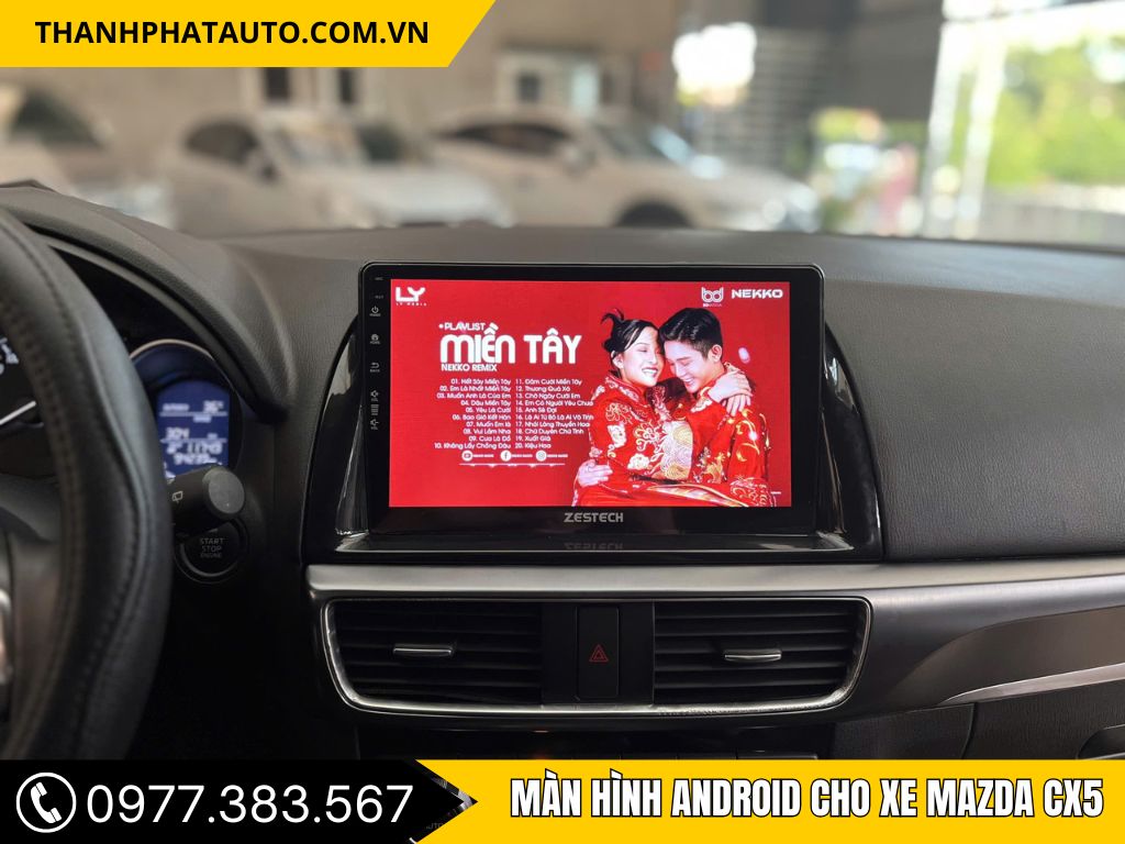 màn hình Android ô tô