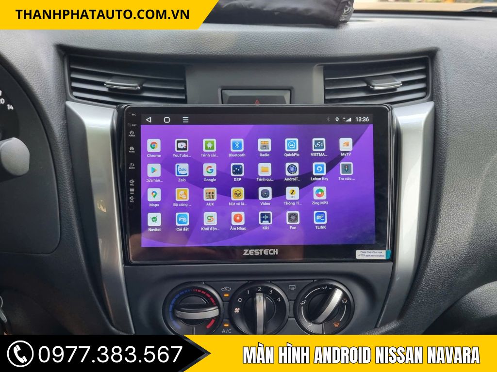 Màn Hình Android Nissan Navara