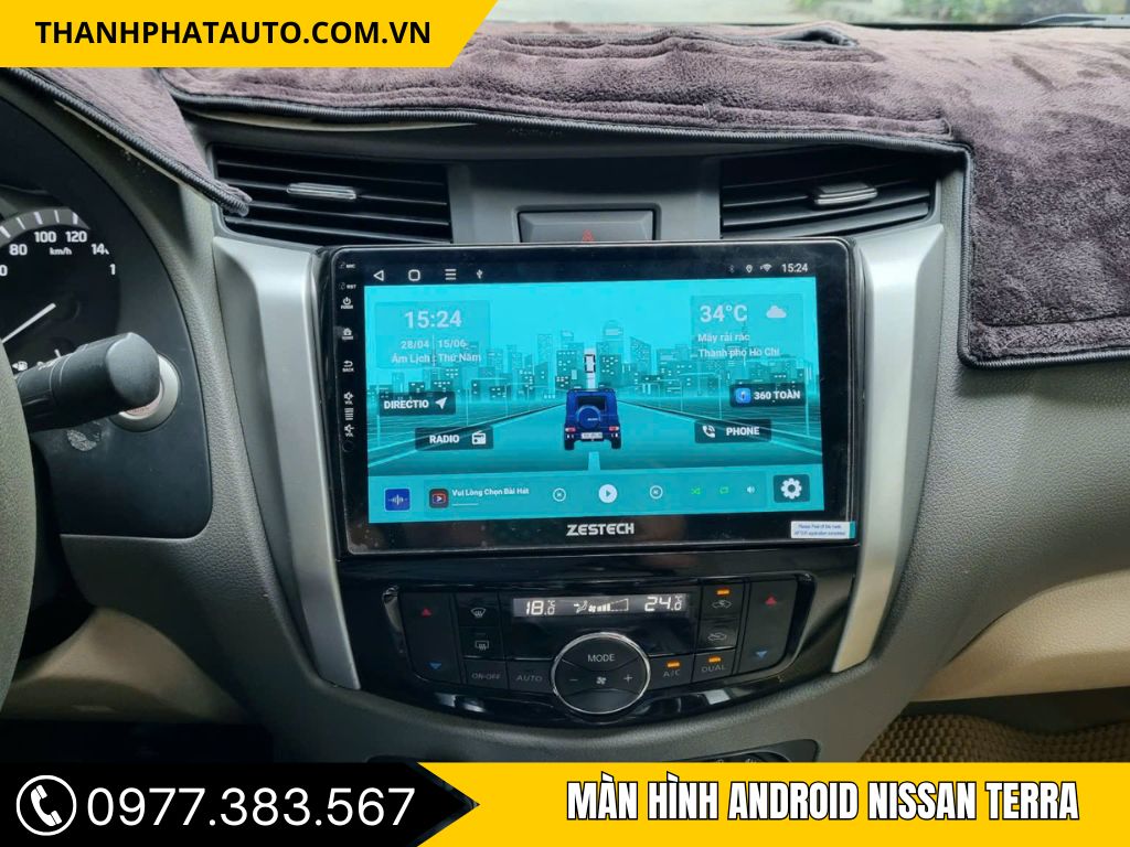 Màn hình Android Nissan Terra