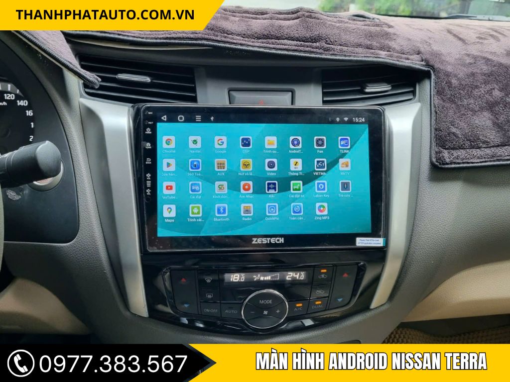 Màn hình Android Nissan Terra