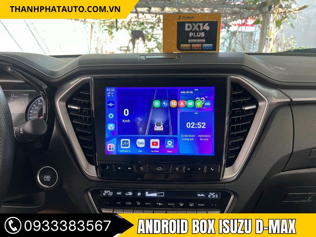 Android box Isuzu D-Max