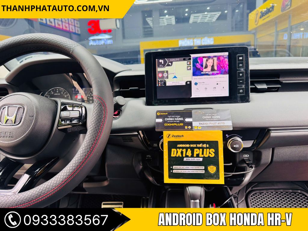 Android Box Honda HR-V DX14 Plus lắp đặt tại Thành Phát Auto – Phụ kiện ô tô Quận Gò Vấp
