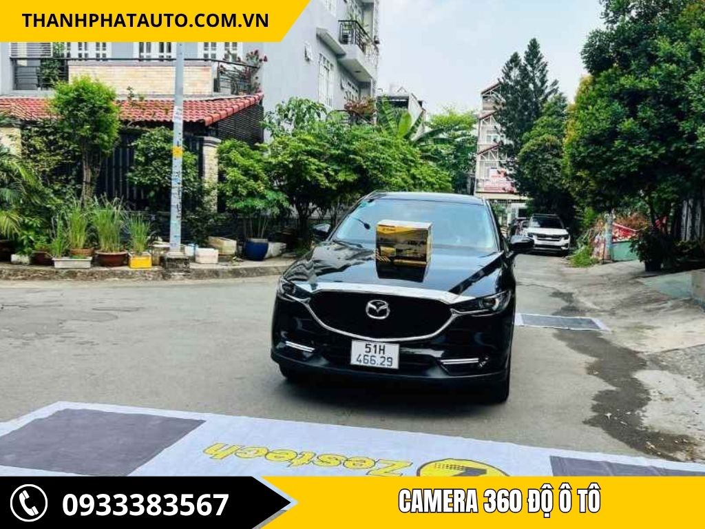  Camera 360 Độ Ô Tô Tại Tây Ninh giúp tài xế quan sát toàn cảnh, đảm bảo an toàn khi lái xe và đỗ xe dễ dàng hơn.