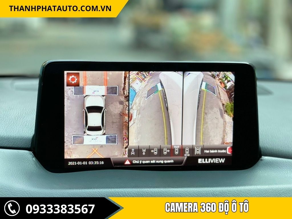 Camera 360 Độ Ô Tô Quận Huyện Hóc Môn