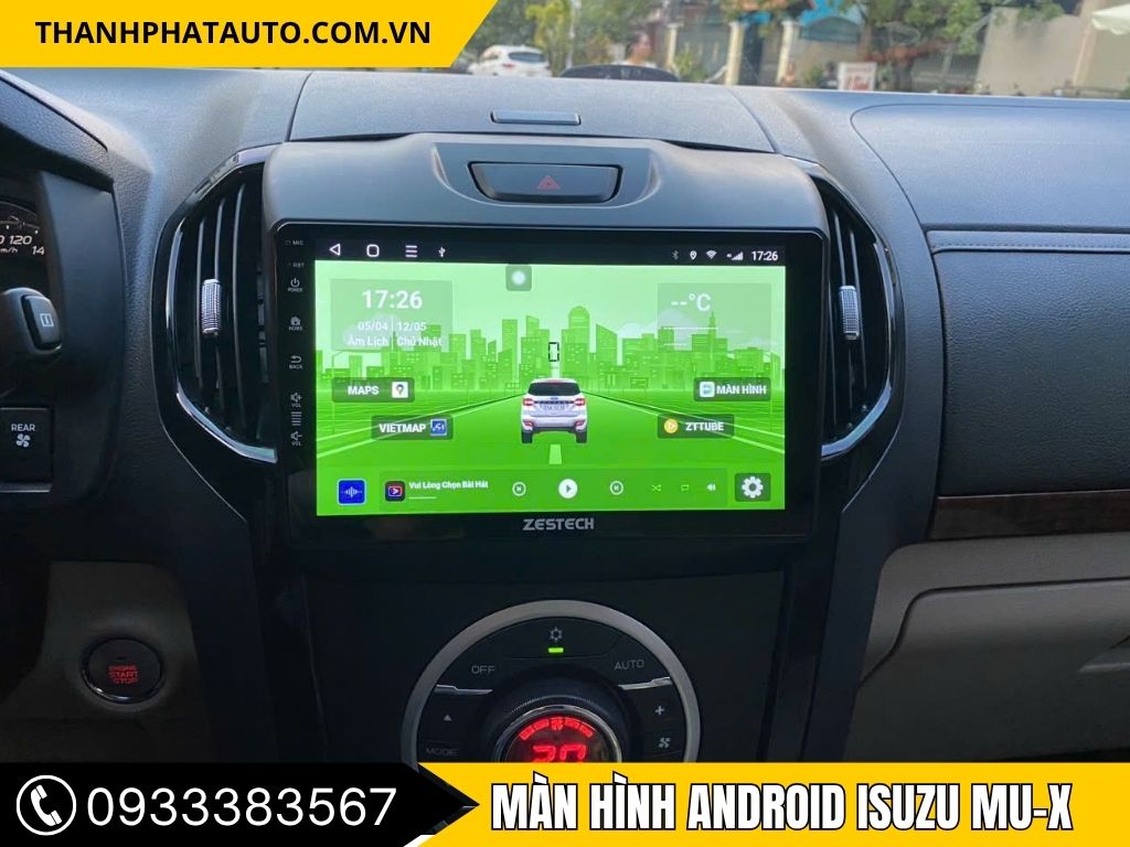 Màn Hình Android Isuzu Mu-X