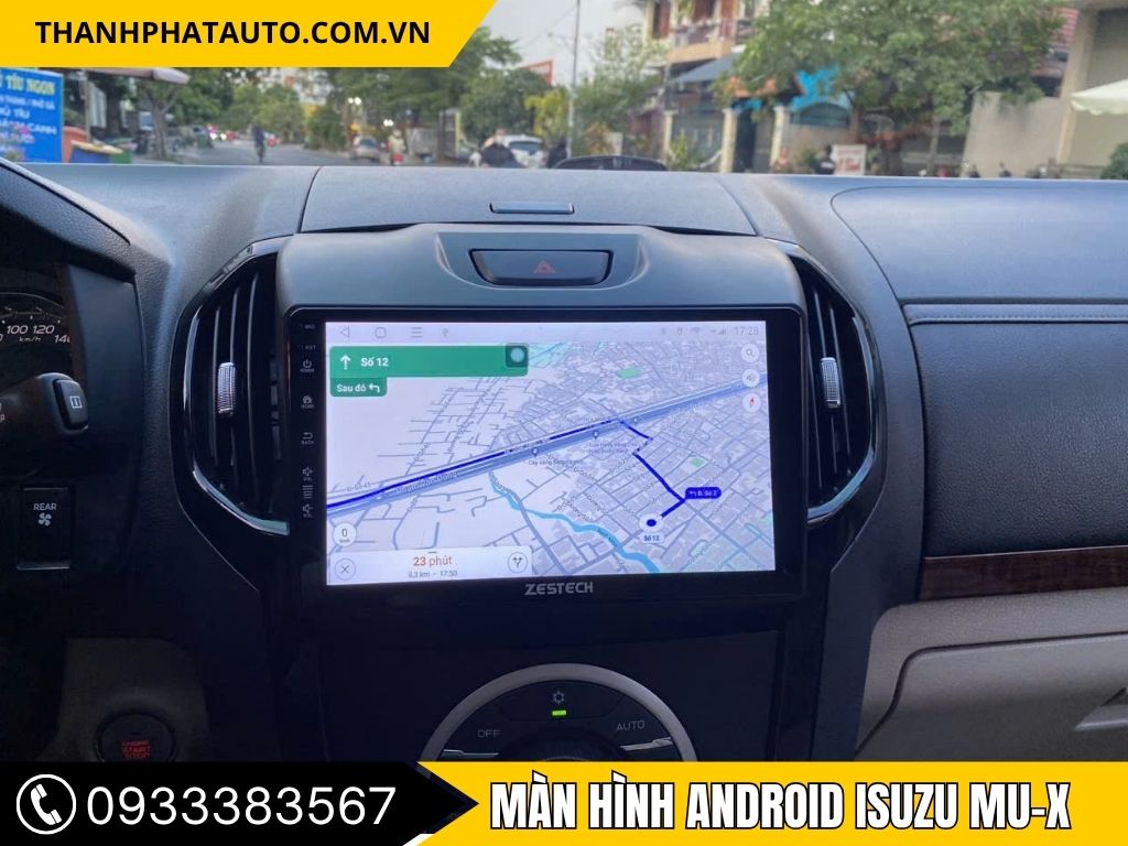 Màn Hình Android Isuzu Mu-X