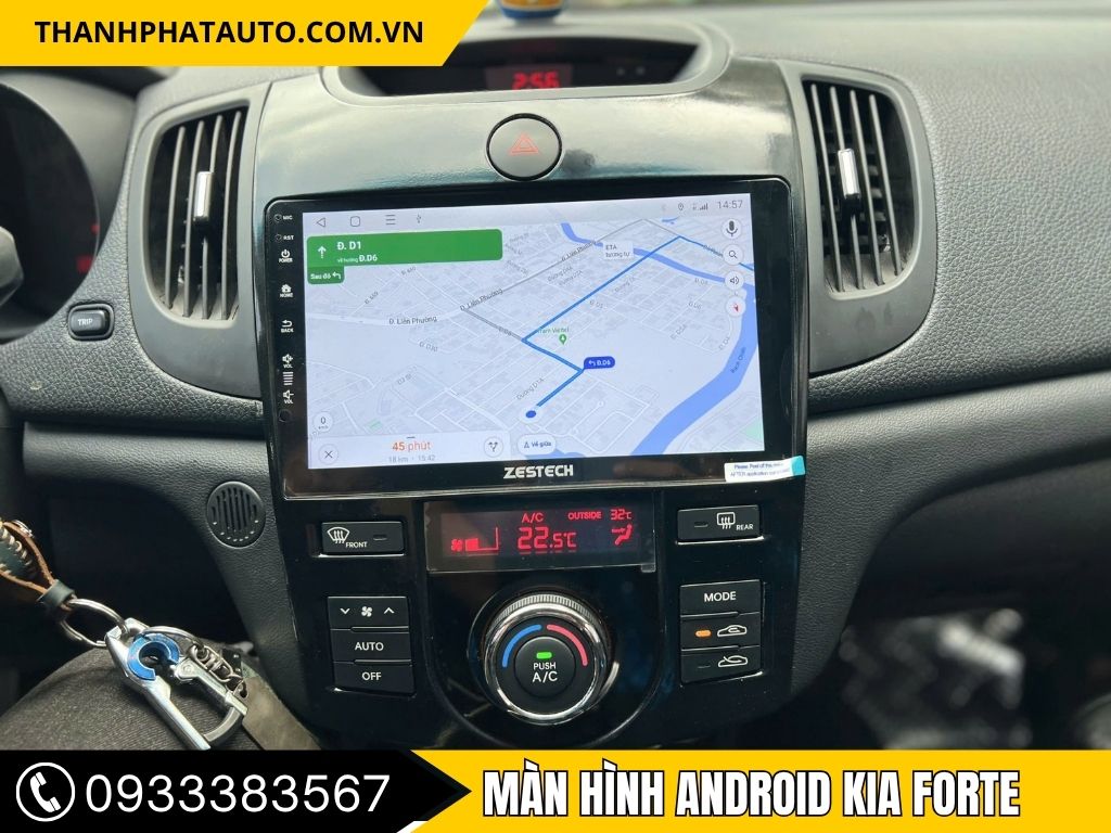 Màn Hình Android Kia Forte