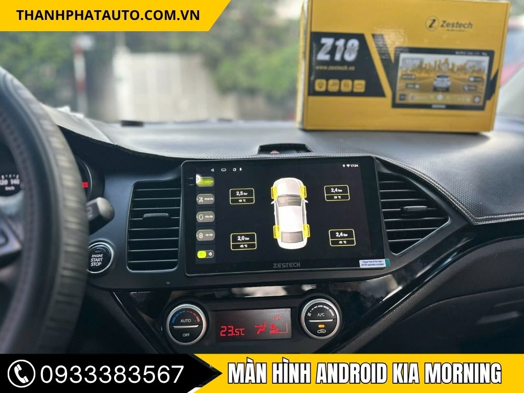 Màn Hình Android Kia Morning