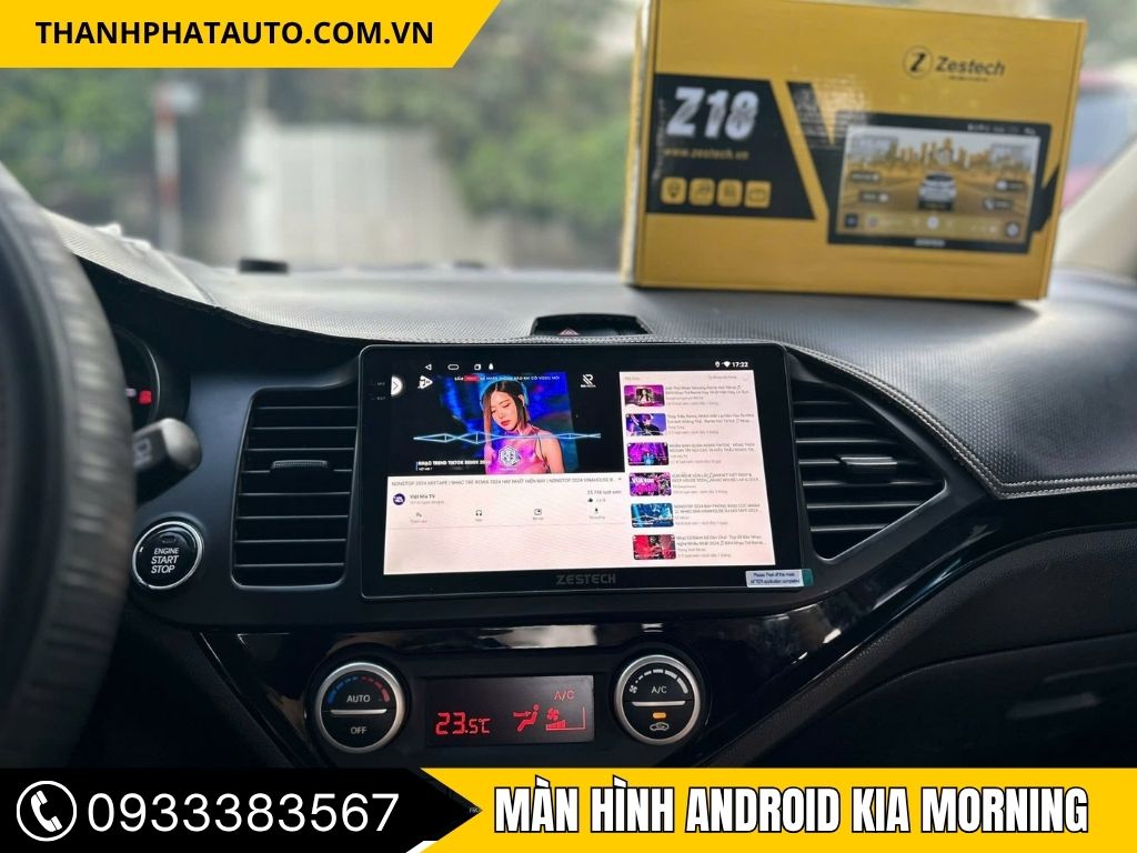 Màn Hình Android Kia Morning