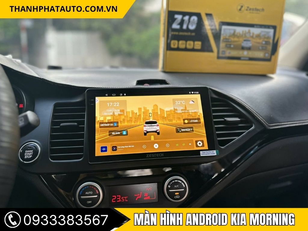Màn Hình Android Kia Morning