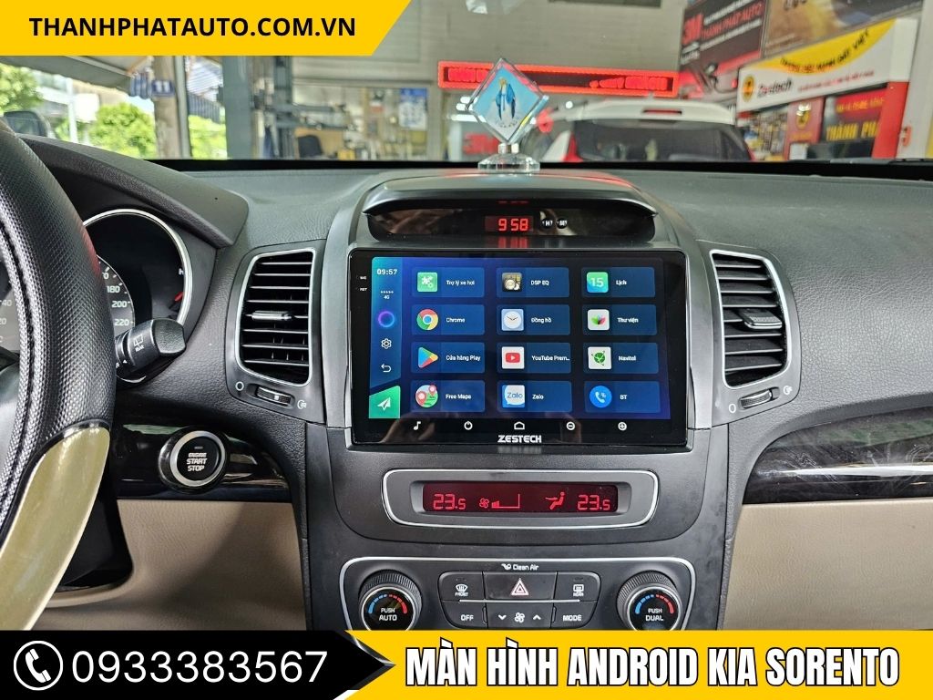 Màn Hình Android Kia Sorento