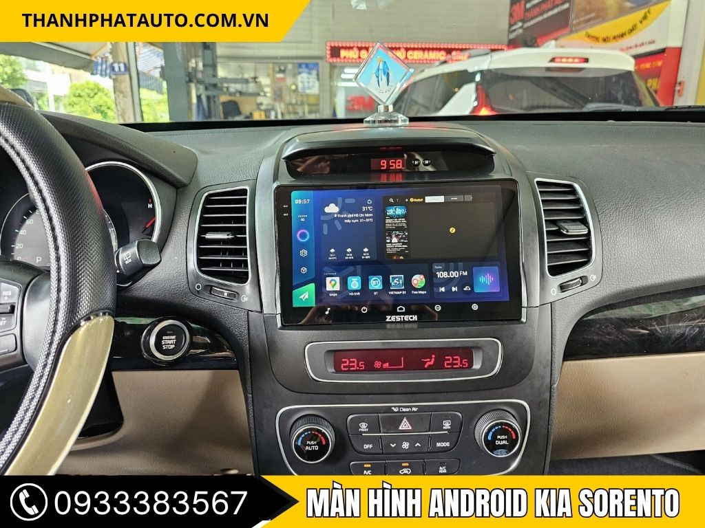 Màn Hình Android Kia Sorento