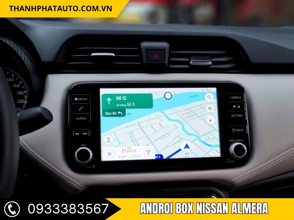 Android Box Nissan Almera 2023‑2025 giúp xe trở nên thông minh hơn, nâng cấp hệ thống giải trí và tối ưu kết nối.