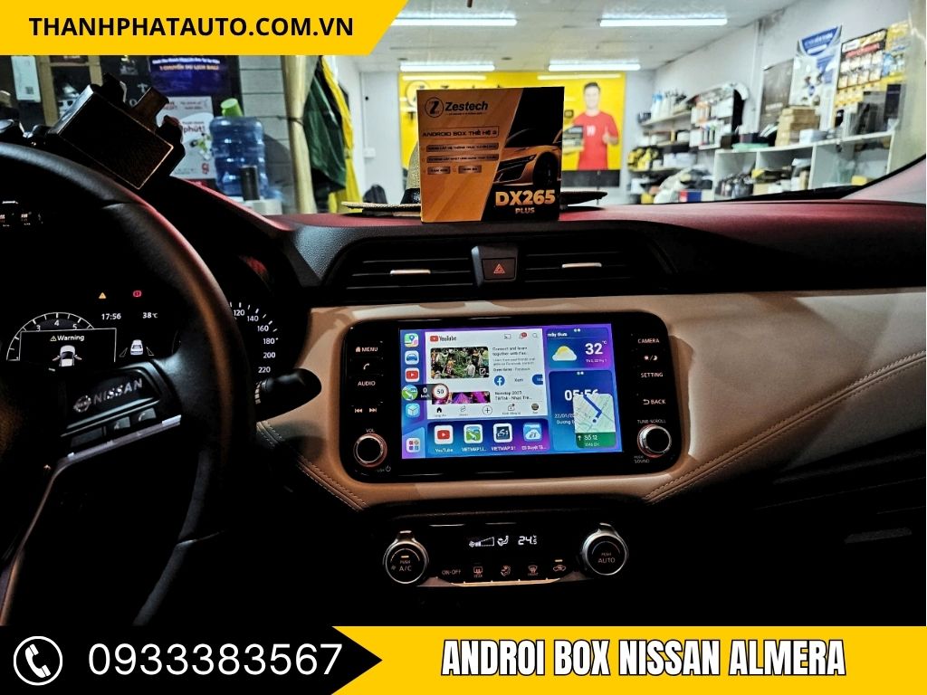 Android Box Nissan Almera 2023‑2025 giúp xe trở nên thông minh hơn, nâng cấp hệ thống giải trí và tối ưu kết nối.