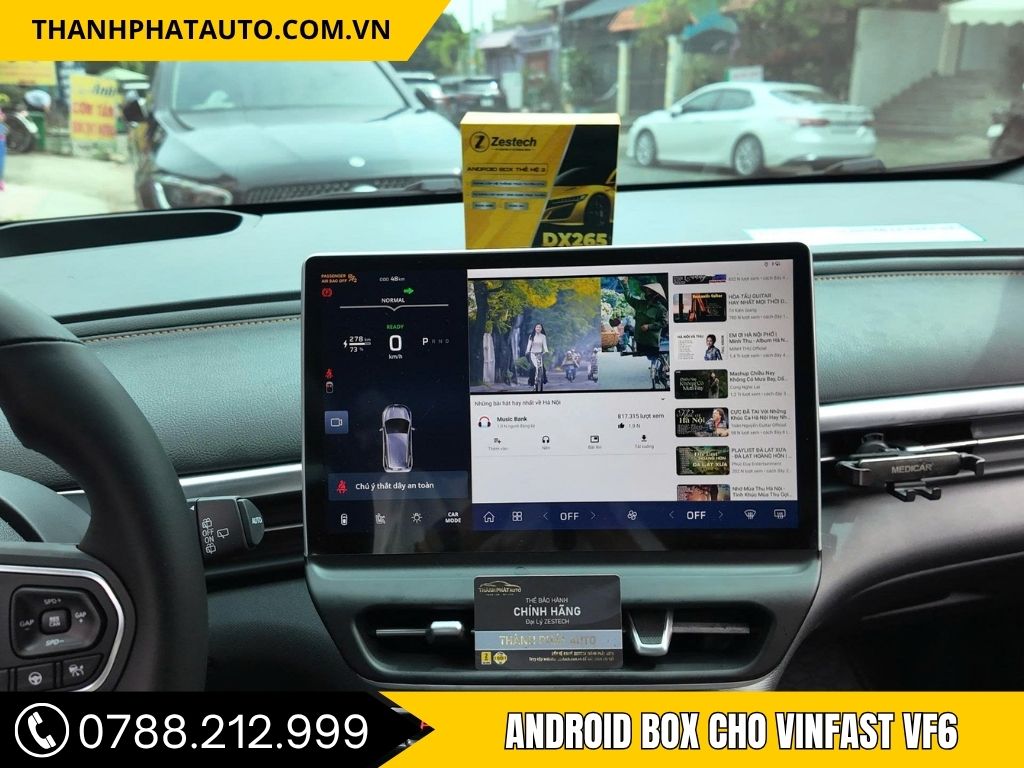 Android Box Cho Ô Tô