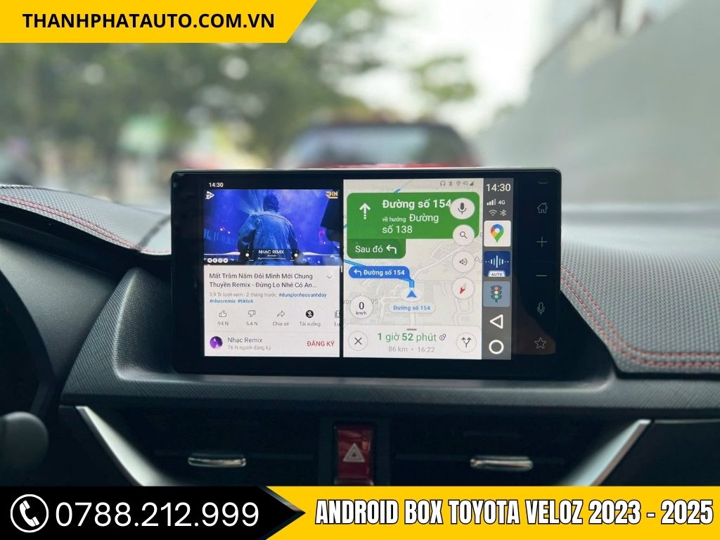 Android Box Toyota Veloz 2023, 2024, 2025