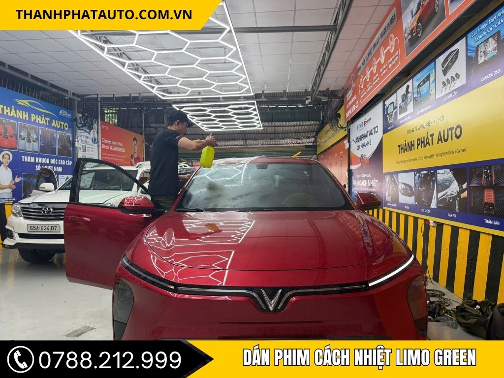 Dán phim cách nhiệt - Phụ Kiện Limo Green Dĩ An