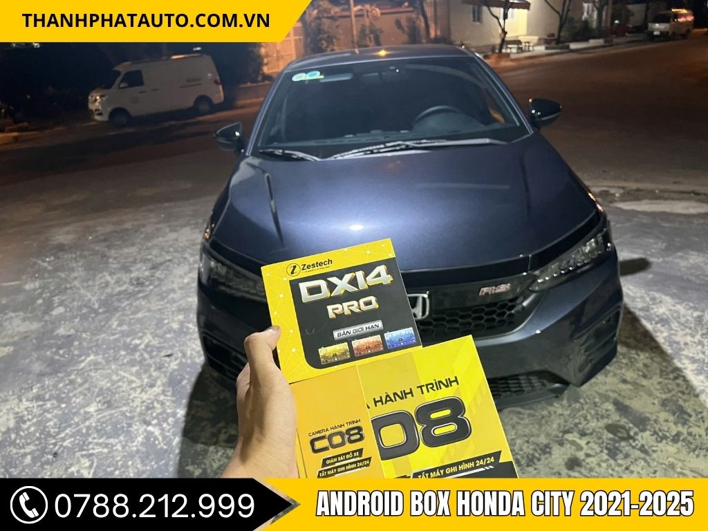 Android Box Honda City 2021-2025