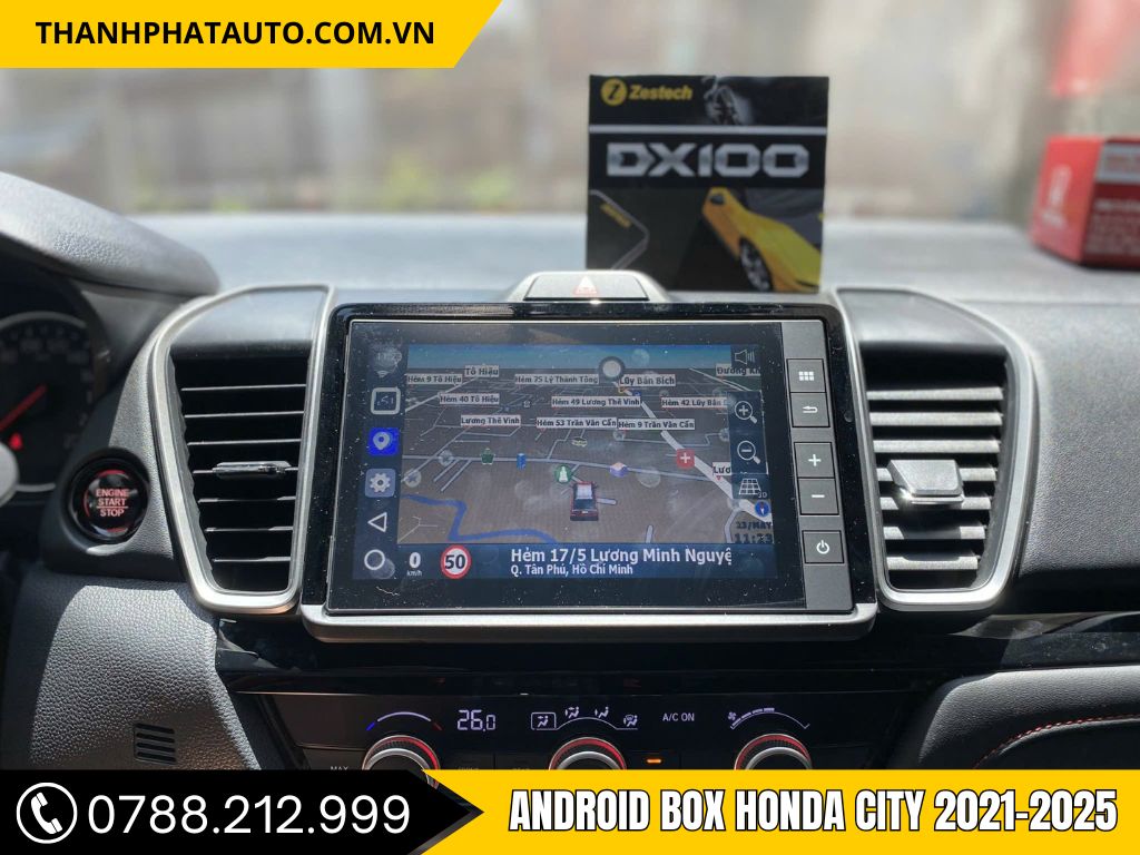 Android Box Honda City 2021-2025