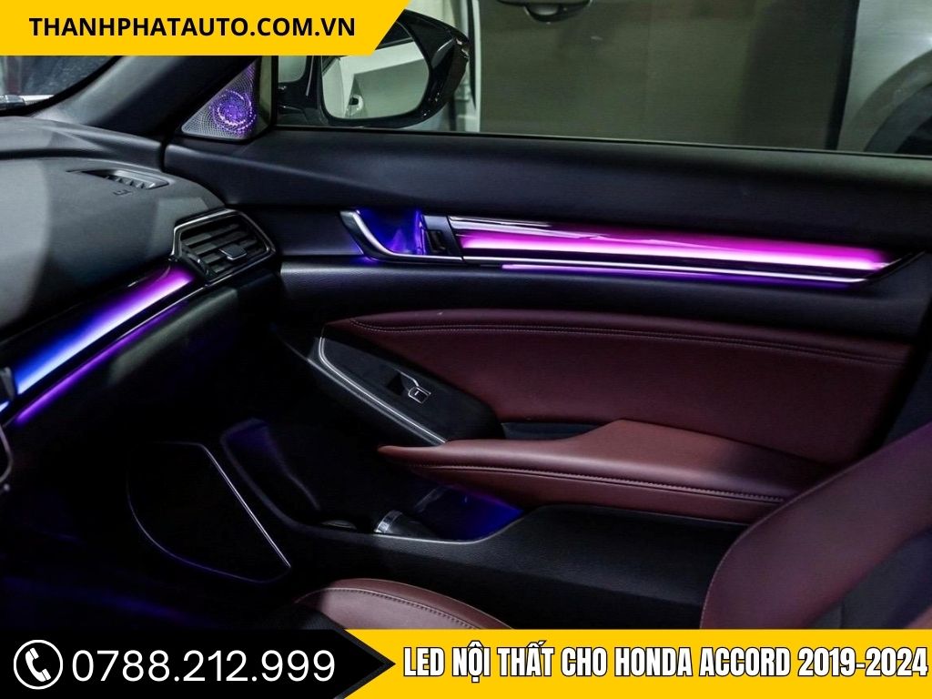  Lắp Đặt LED Nội Thất Accord 2019–2024