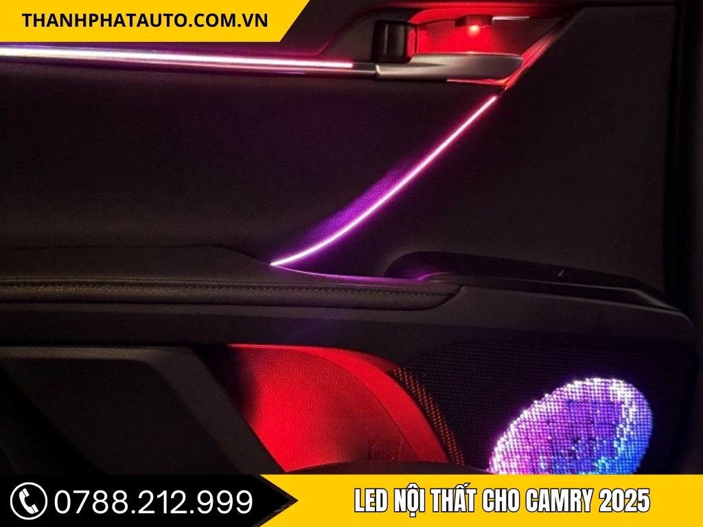 Lắp Đặt Đèn Led Camry 2025