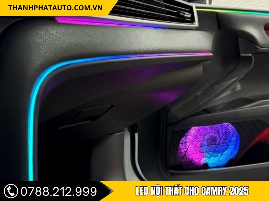 Lắp Đặt Đèn Led Camry 2025