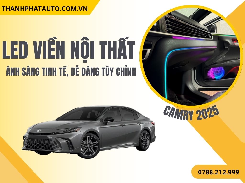 LED Nội Thất Camry 2025