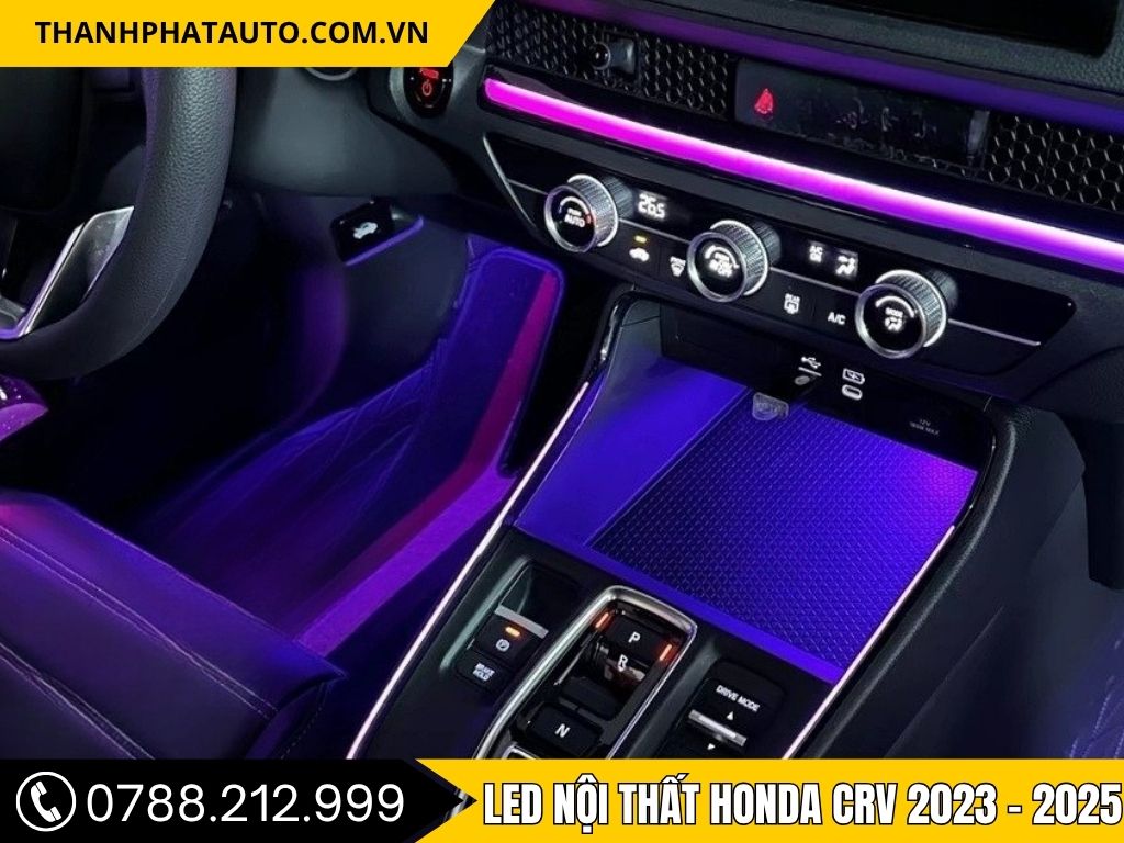Đèn LED Viền Nội Thất Cho Honda CRV 2023-2025