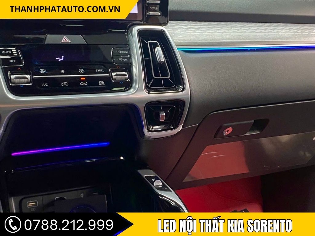 LED Viền Nội Thất Kia Sorento 
