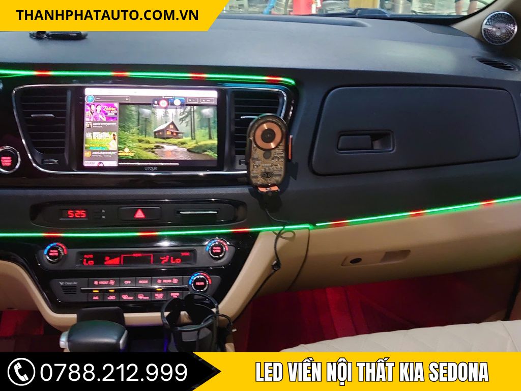 LED nội thất cho Kia Sedona 