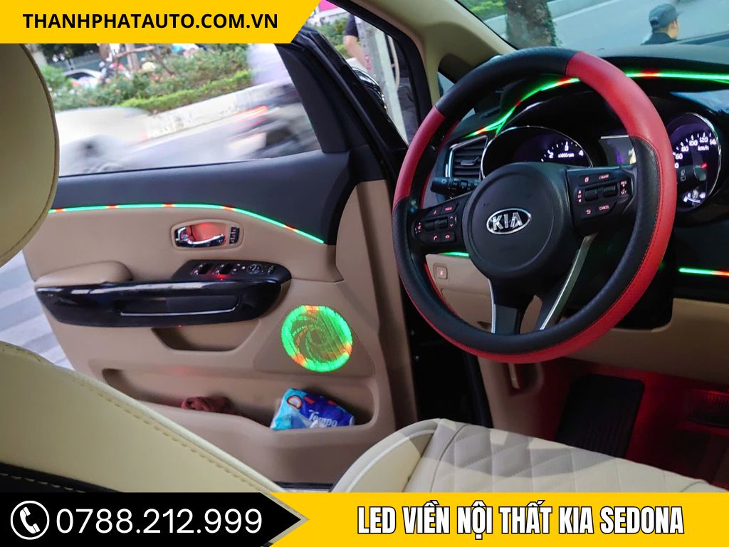 LED nội thất cho Kia Sedona 