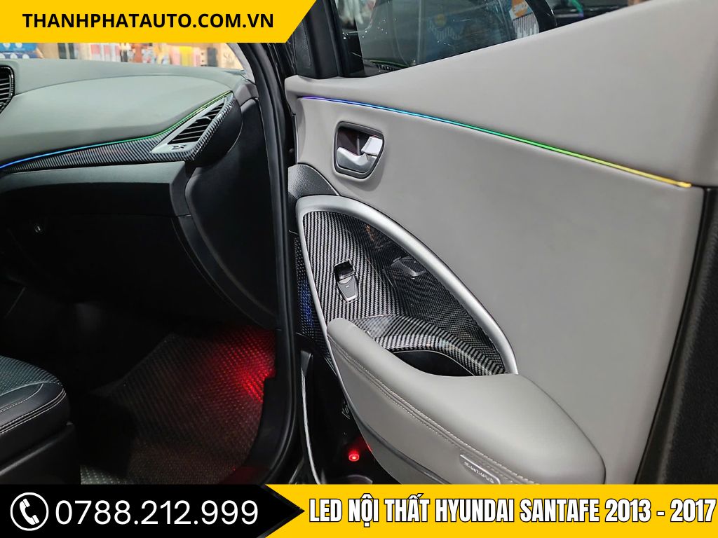 Led nội thất Hyundai SantaFe 2013-2017
