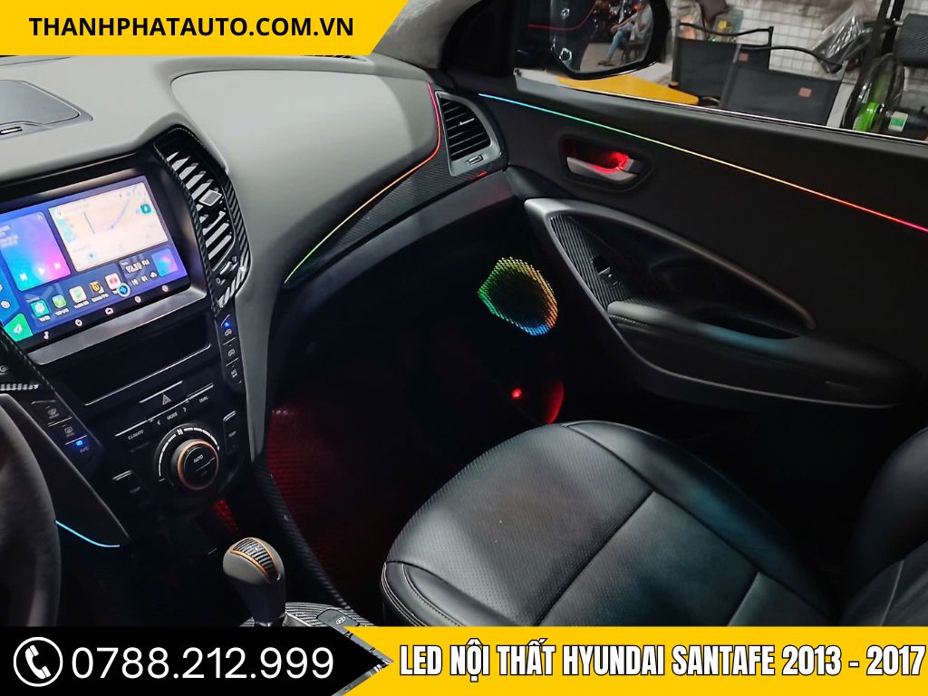 Led ô tô Hyundai SantaFe 2013-2017