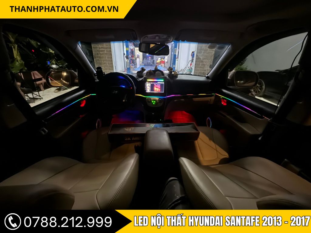 Led ô tô Hyundai SantaFe 2013-2017