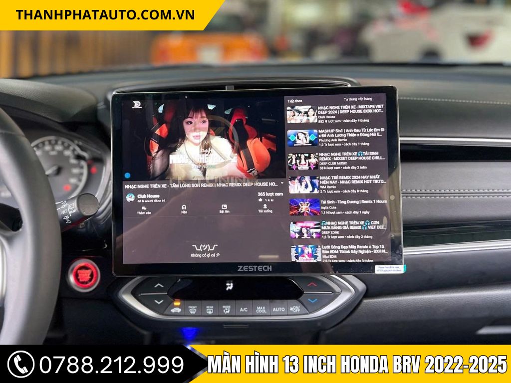 Màn Hình 13 INCH Honda BRV 2022-2025