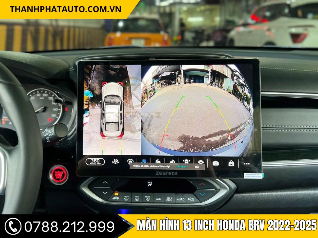 Màn Hình 13 INCH Honda BRV 2022-2025