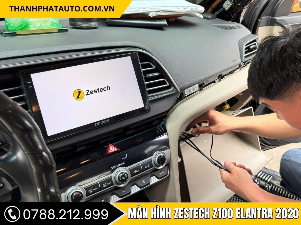 Màn Hình Android Zestech Z100 Cho Elantra 2020